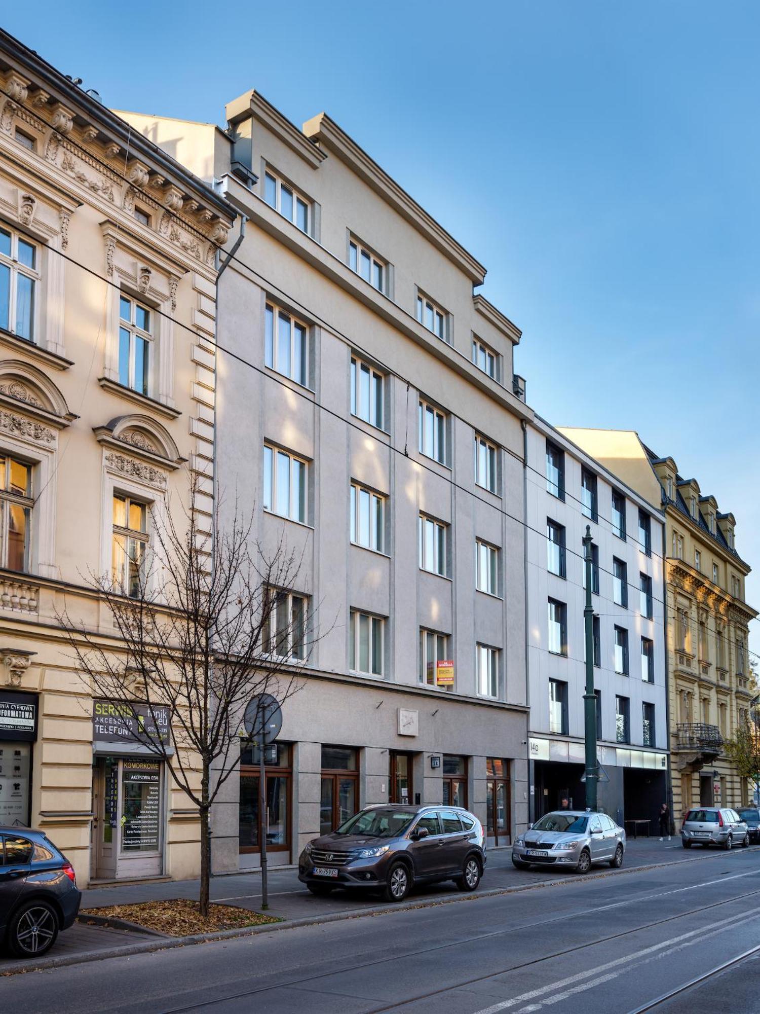 14 Rakowicka Street I One-bedroom Apartment balcony